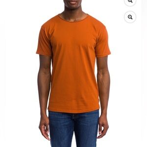 Scotch & Soda URBAN RUST Organic Cotton Short Sleeve Shirt EUC